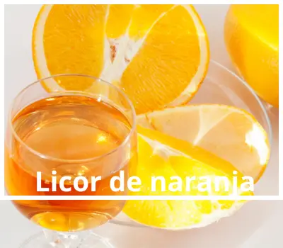 licor de naranja